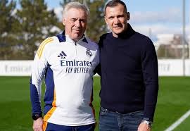 Andriy Shevchenko Kunjungi Latihan Real Madrid, Nostalgia Bersama Ancelotti